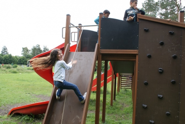 Lars Laj L'arredo di parchi giochi, L'arrampicata