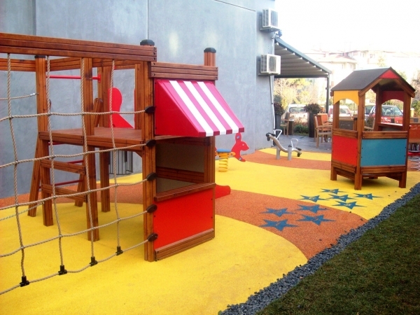 Lars Laj Le superfici sicure, Wetpour