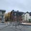 Small Powerclimber climbing net in un moderno parco giochi.