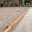 Larch Board Section Low che delimita un'area giochi