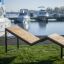 Saint-Tropez Deck Chair presso il porto turistico