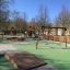 Parco giochi pubblico con Double Safety Seat double swing.