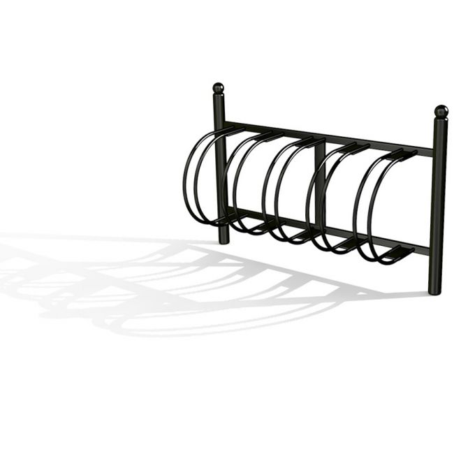 Bike Stand - rastrelliera in metallo nero per biciclette