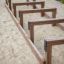Percorso a ostacoli in legno per parco giochi Balance.