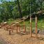 Attrezzatura fitness all'aperto Bars II in un parco.