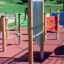 Attrezzatura da parco giochi all'aperto Tube Bells per bambini.