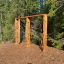 Struttura da arrampicata in legno per esterni per bambini, Irish Table