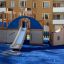 Steamboat ship with slide nell'area giochi
