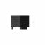 Wooden flowerpot III black, vista frontale