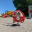 Parco giochi con gioco Copter rocking.