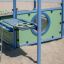 Attrezzature da gioco per bambini sulla spiaggia chiamate Saturn