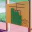 Tavola puzzle per bambini con illustrazioni di tartarughe in un parco giochi.