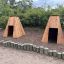 Struttura da gioco Small Tipi wooden house.