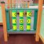 Epsilon inclusive playground pannello ludico con gioco del tris.