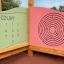 Epsilon inclusive playground pannelli interattivi con numeri e labirinto