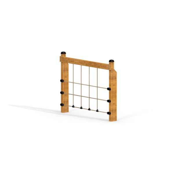 Modulo rete da arrampicata per attrezzature da gioco per bambini.