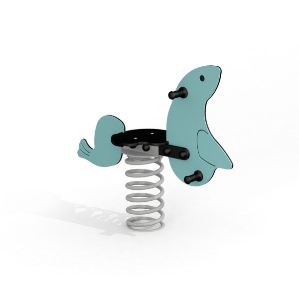 Gioco Sea Lion rocking con base a molla