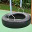 Altalena a forma di pneumatico di Double swing