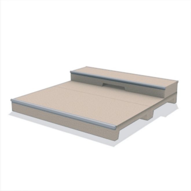 Piattaforma a gradino per parco giochi Olly Box 5 per bambini