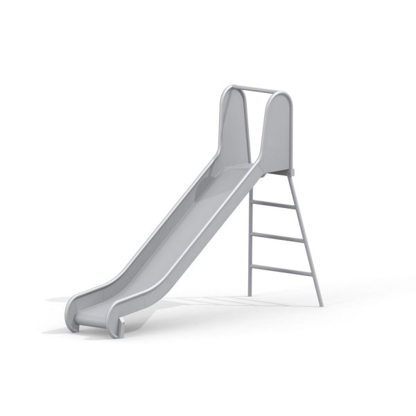 Scivolo del parco giochi per bambini con scala.