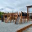 Parco giochi Searobber Castle castle with slide.