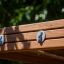 Primo piano delle travi in legno su King-Kong Nature castle with slide.