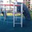 Whale - AZTEC steel structure in un parco giochi
