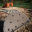 Mini Climber steel structure in un parco giochi