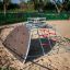 Mini Climber steel structure per bambini al parco giochi