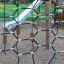 Attrezzatura da parco giochi Yellowstone wooden playhouse con rete da arrampicata e scivolo