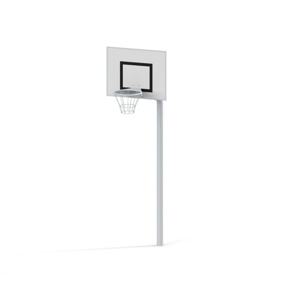 Canestro da basket all'aperto, modello 'Basket'.