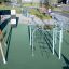 Attrezzatura da parco giochi Dolphin steel structure per bambini.