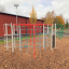 Struttura per arrampicarsi Orca steel structure nel parco giochi.