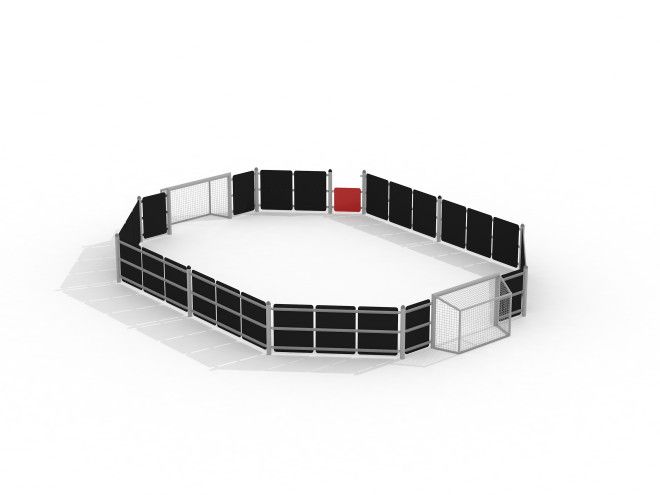 Miniarena Octagonal II da esterno per attività sportive