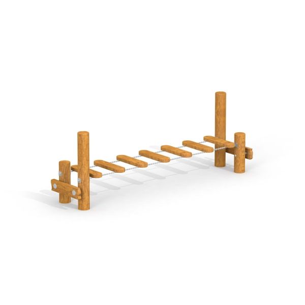 Sintra trave di equilibrio in legno per parchi giochi.