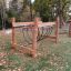 Attrezzatura da gioco per esterni Kongo per bambini in un parco.