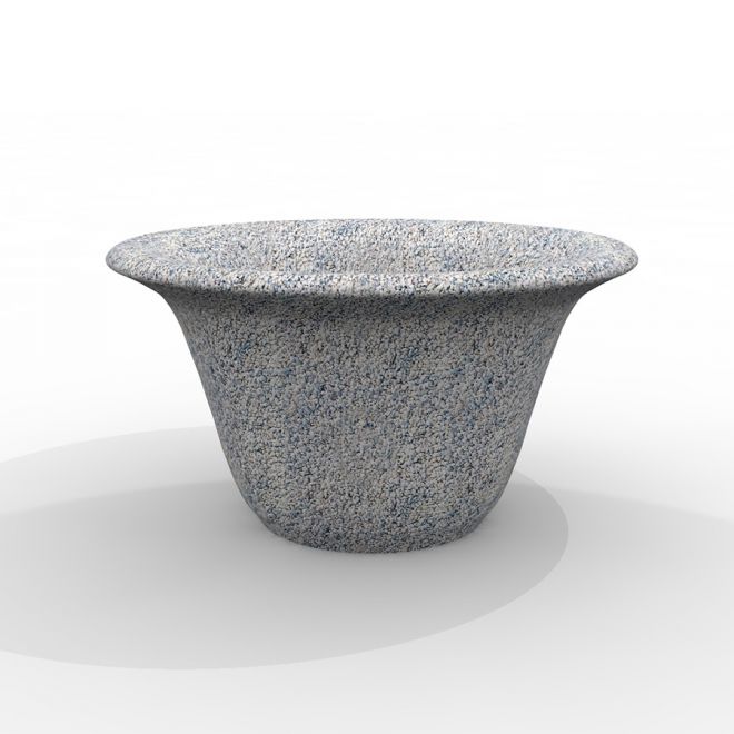Attrezzatura da gioco per esterni Bell, forma conica grigio-blu