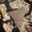 Sahara attrezzatura da parco giochi con corda e struttura in legno su terreno sabbioso