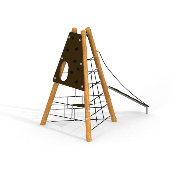 Rete da arrampicata per esterni per bambini, Tipi II climbing net.