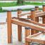 Struttura di gioco in legno con elementi di sabbia e acqua chiamata Sand & Water Play Nature.