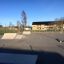 Rampe per skateboard in un parco all'aperto.