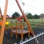 Medium Cableway with platform nell'area giochi