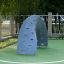 Aztec arch steel structure in un parco giochi