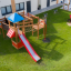 Struttura da parco giochi Jubilee Unit castle with slide.