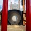 Vista frontale dell'attrezzatura da gioco Camelot castle with slide