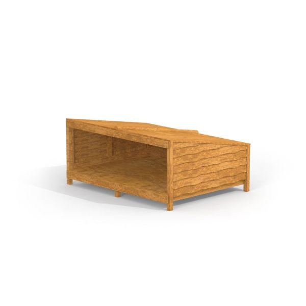 Attrezzatura da gioco in legno Sleep shelter.