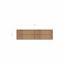 Pannello di recinzione in legno per area giochi Kyoto 180 cm per 50 cm