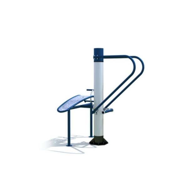 Attrezzature per fitness all'aperto Set 5 per parchi e aree giochi.