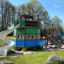 Struttura da parco giochi all'aperto Majestic ship with slide