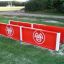Flipper set 2st per l'allenamento di calcio su campo in erba
